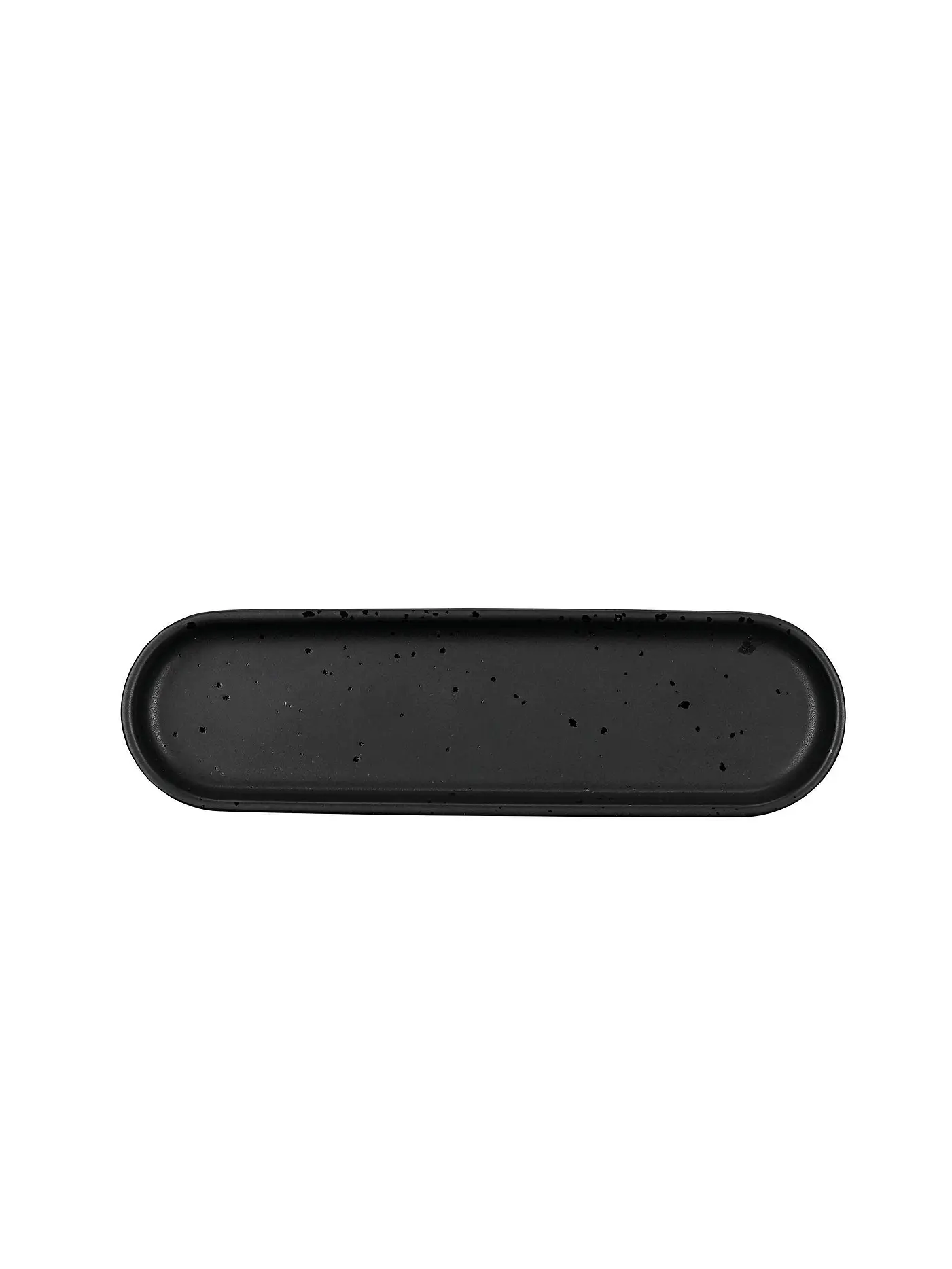 ASA SELECTION | Snackteller oval 15x4,4cm Coppa Kuro/Schwarz | 